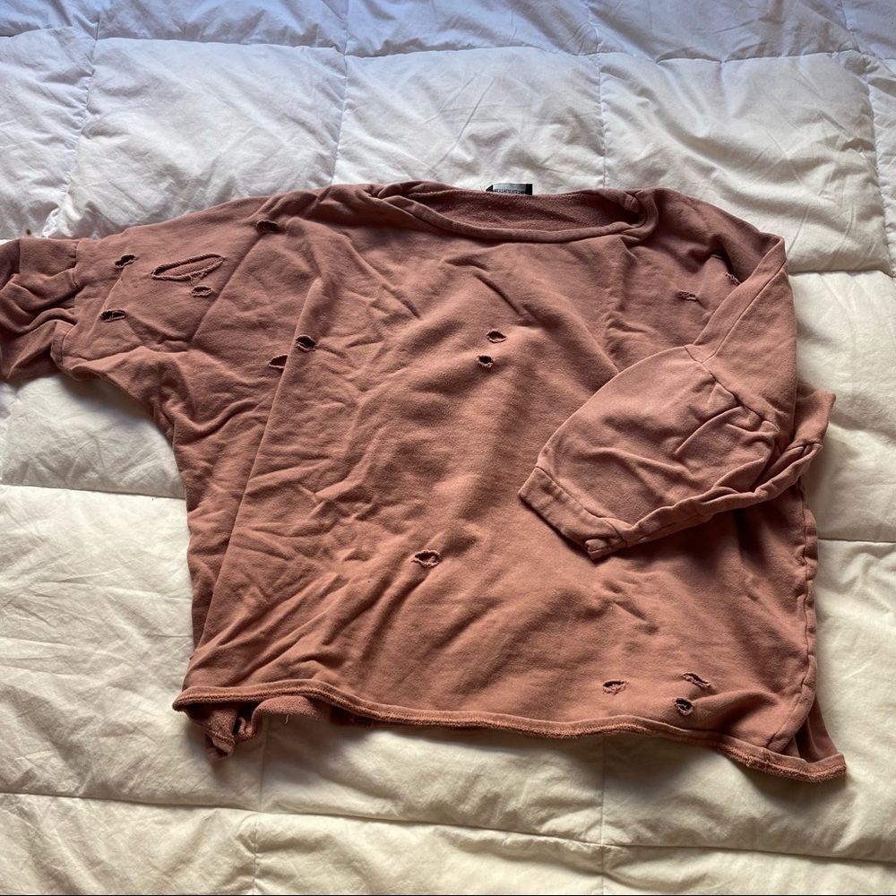 Distressed tshirt